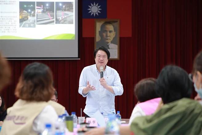 基隆市长林右昌。（基隆市政府提供／陈彩玲基隆传真）