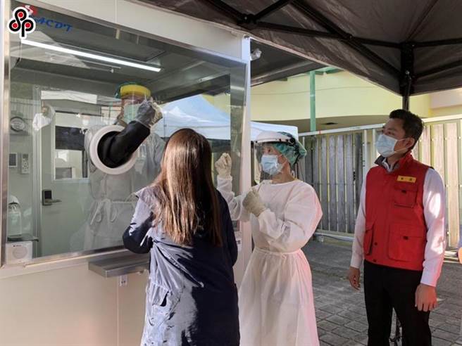 全台首座科学园区筛检站「竹科社区筛检站」3日启用。（图／本报资料照片）