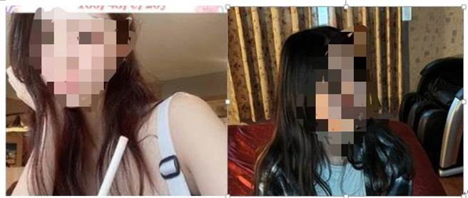 警方在凤山摩铁逮获2马夫载小姐应召，警为防堵疫情破口，不等小姐脱衣就衝入房间查缉。(翻摄照片／刘宥廷高雄传真)