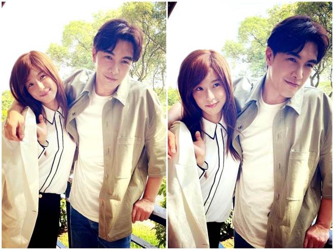 赖雅妍和谢佳见拍摄回忆戏。三立提供