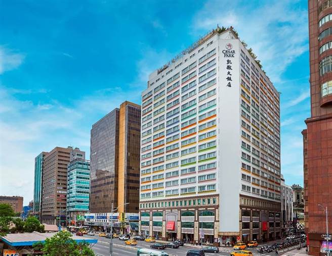 凱撒飯店現做為防疫旅館使用。（中時資料照）