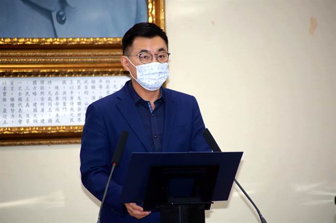 国民党主席江启臣。（国民党提供）