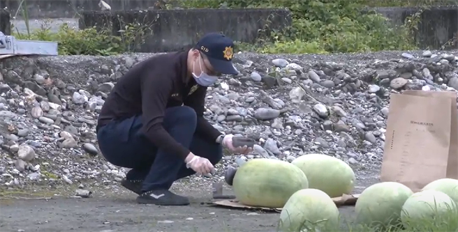 警方目前已採获相关重要迹证，并针对现场遗留的宝特瓶及菸蒂採集DNA送验比对。（警方提供／罗亦晽花莲传真）