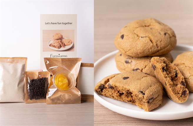 居家烘焙组可以亲子一起动手玩，连烘焙新手都能在短时间内完成。（图／品牌提供）
