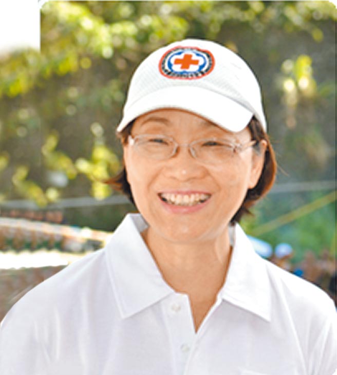 中华民国红十字会会长王清峰。（红十字会提供／林良齐台北传真）