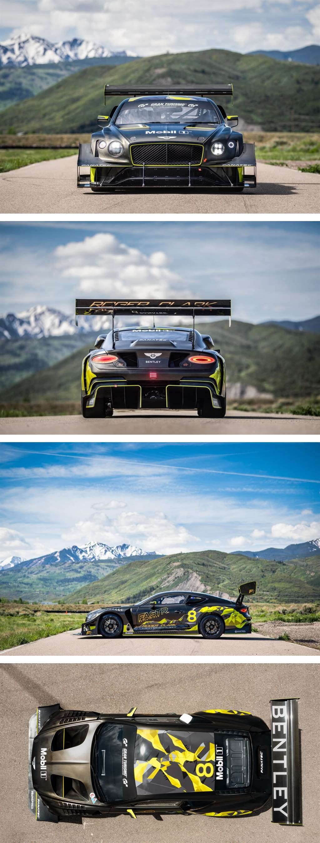 Bentley公佈Continental GT3 Pikes Peak賽車的技術細節
