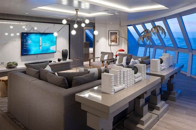 ▲Iconic Suite─全新舱房。　图：名人游轮／提供