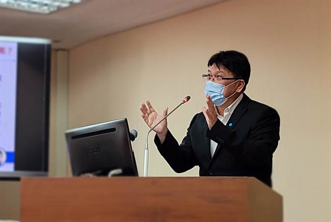 立委林思铭批中央「企业快筛」是喊假的。（林思铭办公室提供／罗浚滨新竹传真）