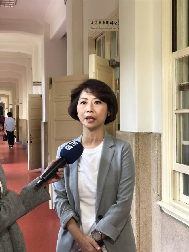 民进党立委陈亭妃 (吴家豪摄)