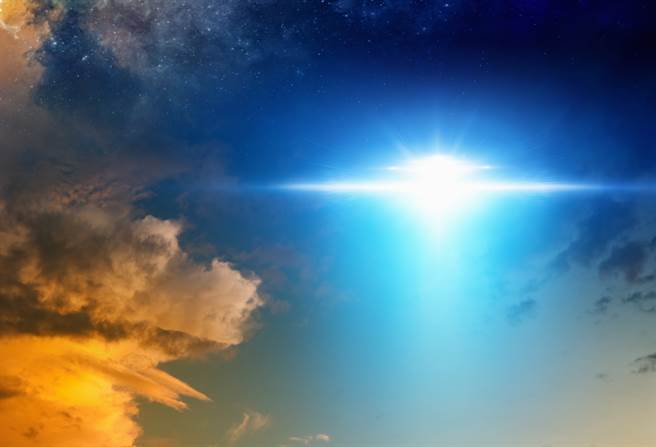 幽浮（UFO）示意圖。（達志影像/Shutterstock）