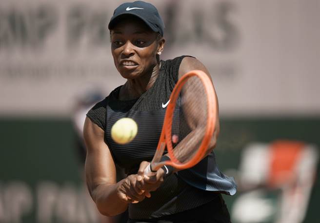 2018年法网女单亚军史蒂芬丝，在2021年法网女单止步16强。（美联社）