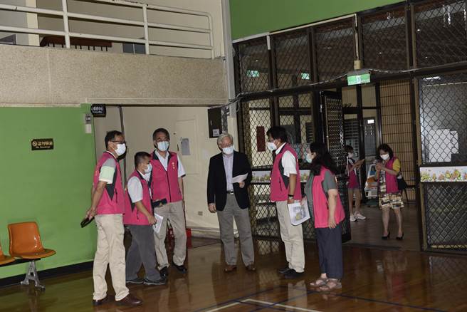 竹科活动中心疫苗注射站。（科技部提供／林志成台北传真）