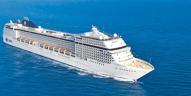 載著約650名乘客的MSC Orchestra郵輪5日從義大利威尼斯出海，這是受新冠疫情影響以來，近1年半首度有郵輪從威尼斯出港。（摘自MSC Orchestra官方網站）