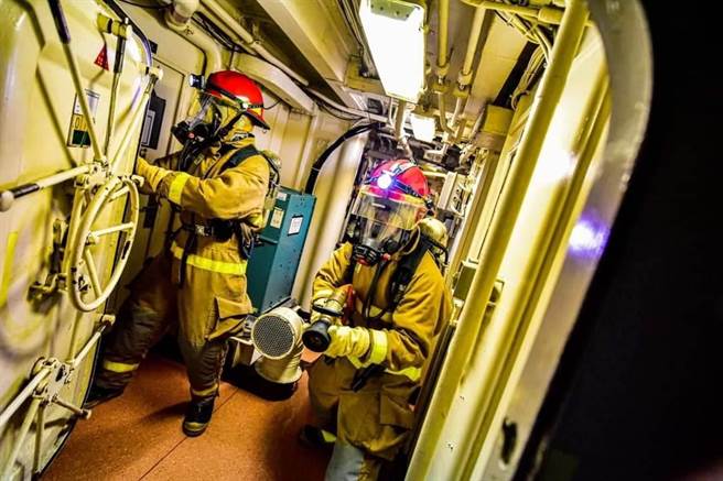 海軍月前進行年度海強操演。中華民國海軍臉書。