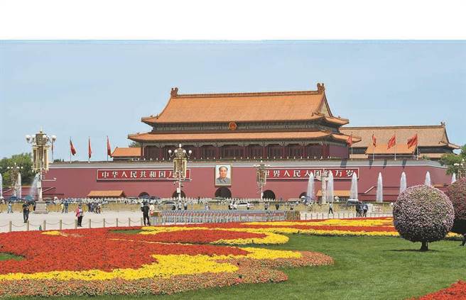 中共百年黨慶將屆，天安門廣場周邊將進行交管。（中新社）