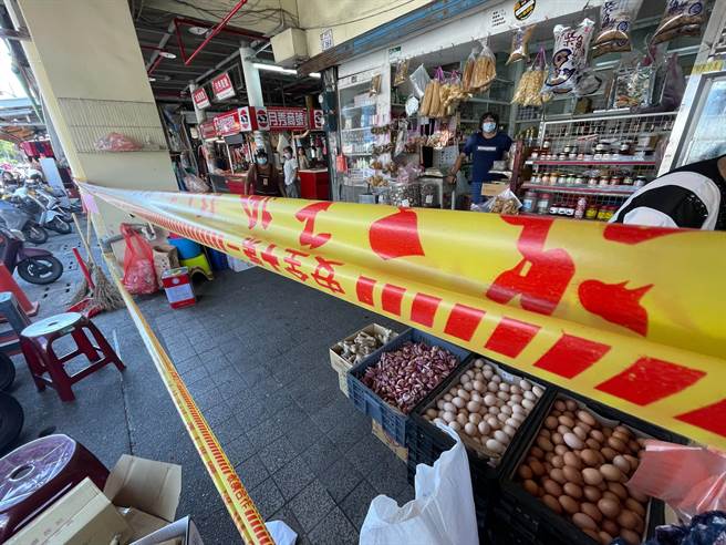 台东市中央市场，周六日将採分流管制。（庄哲权摄）