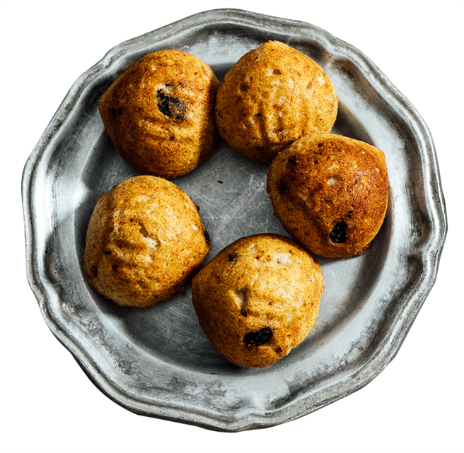 香蕉米旦糕（攝影／林冠良）