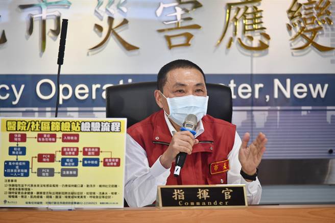 新北市長侯友宜。（新北市府提供）