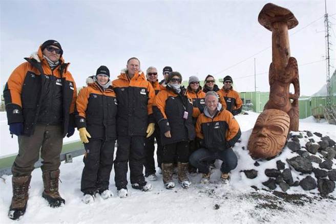 纽西兰皇家研究院的学者，在2013年前往南极考察，他们相信毛利人已去过南极州。(图/New Zealand Crown Research Institute)