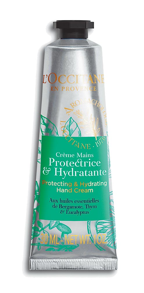 欧舒丹防护净化护手霜30ml，400元。（欧舒丹提供）