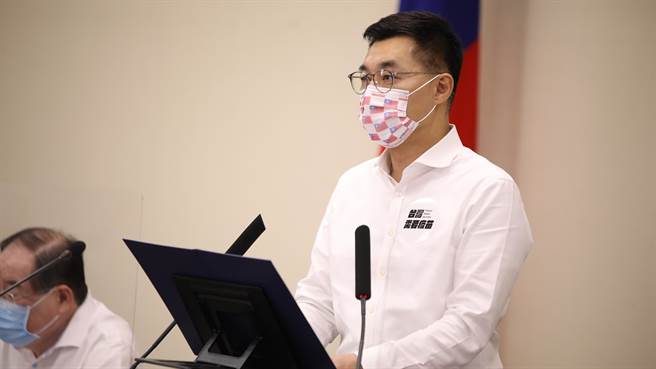 国民党主席江启臣。（国民党提供）