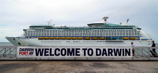 岚桥集团于2015年以5亿600万澳元（约新台币107亿元）的价码，获得澳洲北领地（Northern Territory）准予承租达尔文港99年。(资料照／新华社)