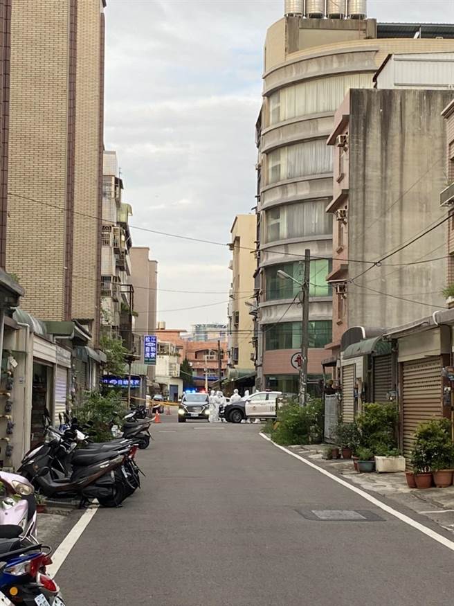 湖口乡一处移工宿舍传出有移工快筛阳性。（庄旻静摄）