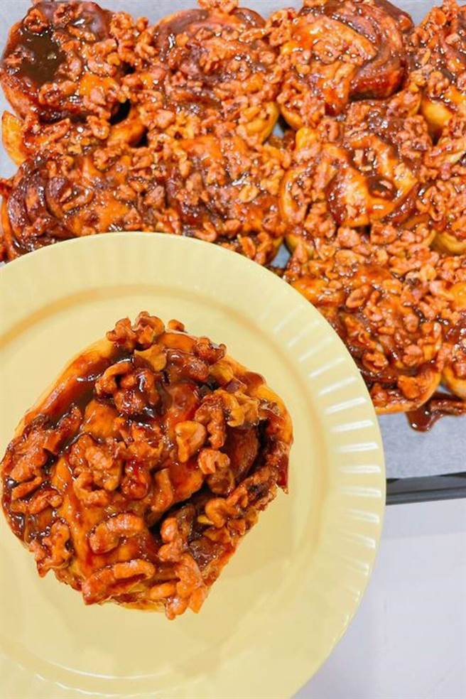 ▲林氏贝果_肉桂核桃卷卷。　图：林氏贝果╱提供