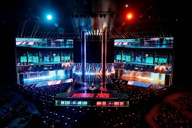 《英雄联盟》电竞比赛。（达志影像）