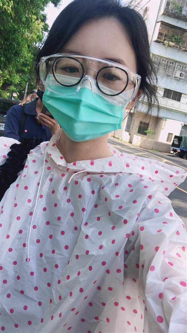 吴衣璇昨快筛阳性，还好PCR检测结果为阴性。（图／FB@吴衣璇）