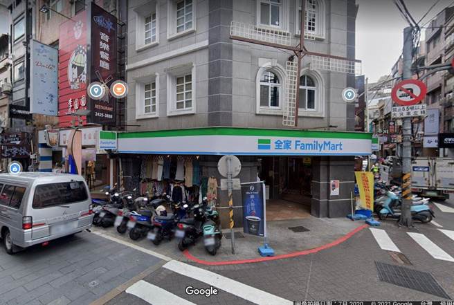 基隆市今新增12例，其中全家便利商店（仁三店）店員確診。（摘自GoogleMap／陳彩玲基隆傳真）