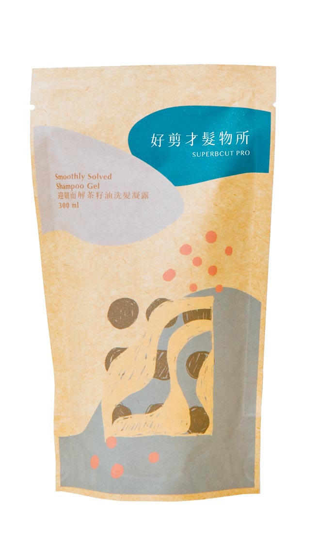 好剪才髮物所迎韧而解茶籽油洗髮凝露，300ml，定价650元，线上特惠价580元。（好剪才髮廊提供）