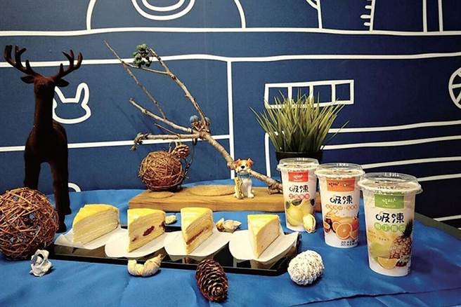 ▲层次分明且带着冰淇淋的口感，入口绵密滑顺！层层的繁复手工。造就另类绝妙的口感，台湾最红千层蛋糕塔吉特您一定要嚐嚐。　图：塔吉特千层蛋糕╱提供