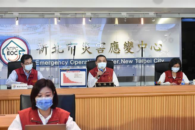 侯友宜主持防疫會議。