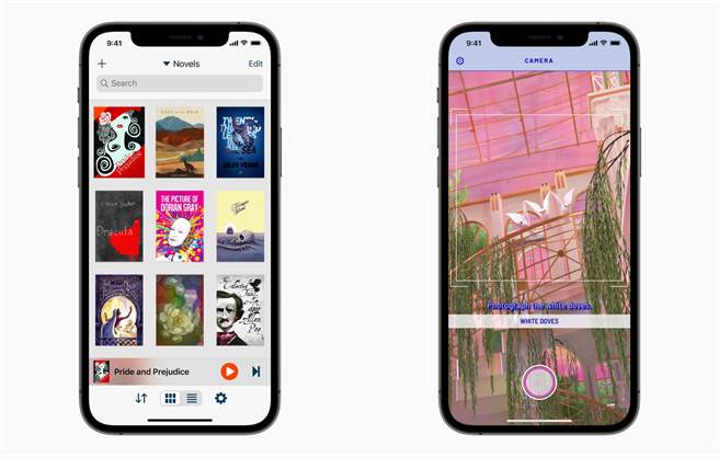 获奖作品《Voice Dream Reader》、《HoloVista》。（摘自苹果官网）