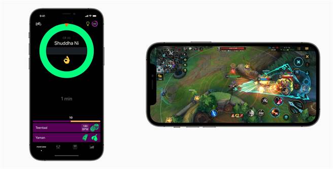 获奖作品《NaadSadhana》、《英雄联盟：激斗峡谷》。（摘自苹果官网）