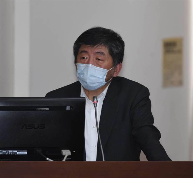 卫福部长陈时中。（立法院提供）