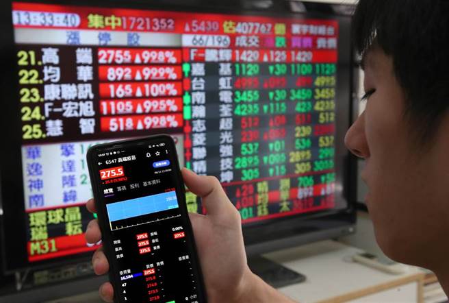 股市高端疫苗涨停。（郑任南摄）