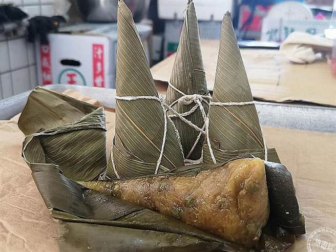 马祖甜筒粽(摄影：洪书瑱) 