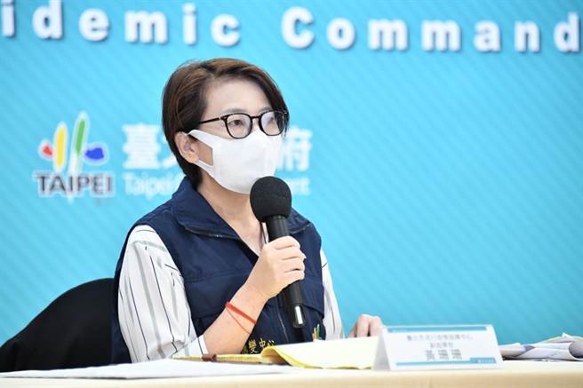 台北市副市长黄珊珊表示，打完疫苗是北市政策目标，这部分已进入司法调查。（北市府提供／游念育台北传真）