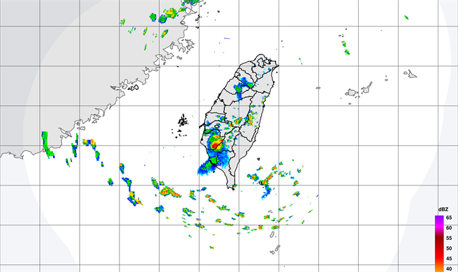 氣象局今(11)日針對台灣南部6縣市發布大雨特報。(氣象局提供)