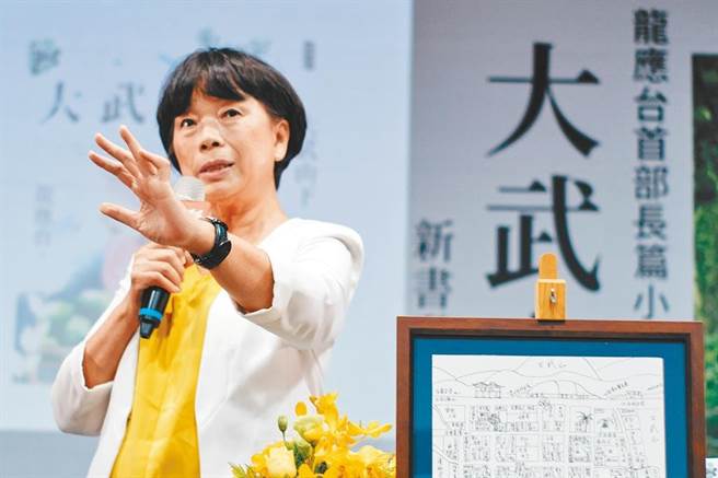 前文化部部长龙应台。（中时资料照）