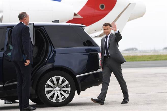 马克宏表示，他希望在印太地区防卫事务上，法国和欧洲联盟既不是中国大陆的附庸，也不完全与美国结盟。（图／路透社）