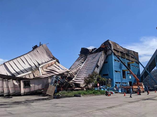 台電中火煤倉輸送帶未設接地與除電裝置，中市勞檢處開罰30萬元。（圖／台中市勞工處）