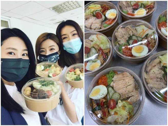 剧组及员工会团购艾叻沙的便当。（民视提供）  