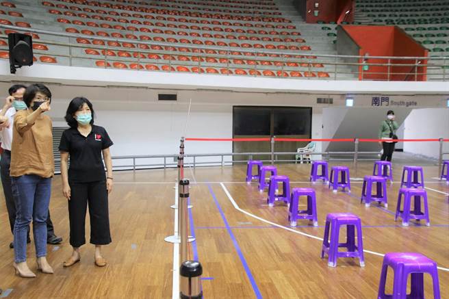 台東縣衛生局表示，台東市的施打地點以縣立體育館及慈濟靜思堂為主。（資料照片）