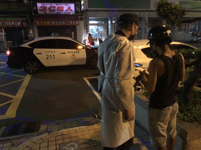 苗栗县政府为管控疫情限制外籍移工外出。（谢明俊摄）