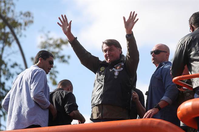 巴西總統波索納洛（Jair Bolsonaro）(圖／路透社) 