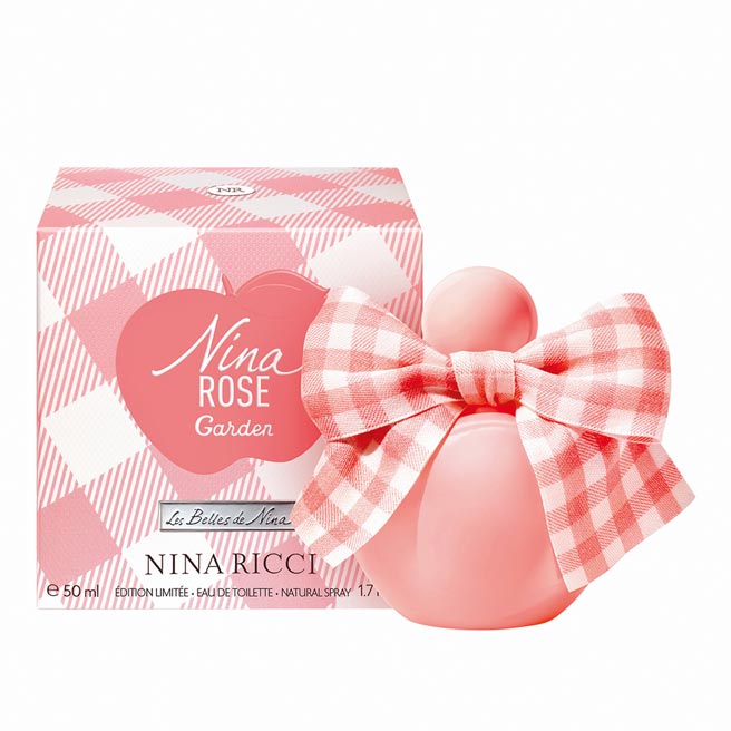 NINA RICCI玫瑰花园淡香水50ml，2900元。（NINA RICCI提供）