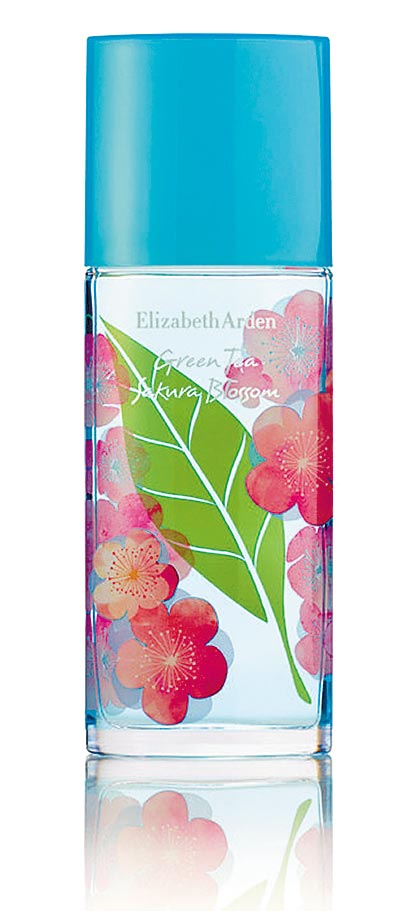 伊丽莎白雅顿绿茶粉嫩樱花香水100ml，1800元。（伊丽莎白雅顿提供）